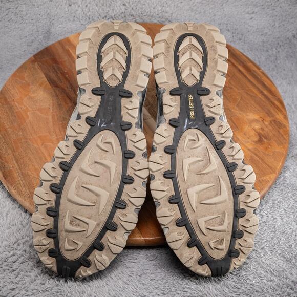 Irish Setter Grey Drifter Slip-On Hiking Shoes Leather/Nylon Men's - Size 9.5 - Picture 8 of 10